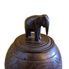 India/Sri Lanka Kokosnoot Tabakspot, Circa 1900 thumbnail 3