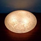 Grote Plafondlamp Van Geglazuurd Glas (Diam 45Cm), Doria, 1970 thumbnail 18