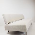 Vintage Rob Parry Slaapbank Gestoffeerd Ploegstof Crème thumbnail 9