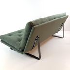 Artifort Sofa C684 Kho Liang Le Groene Ploegstof Wol thumbnail 4