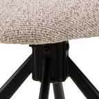 Koro Eetkamerstoel - Set Van 2 - Beige Bouclé thumbnail 3