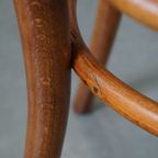 Set Van 4 Originele En Antieke Thonet Bistro Stoelen Met Een Fantastische Uitstraling thumbnail 15