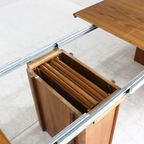 Vintage Danish Large Oval Extendable Dining Table Xl 1960s thumbnail 9