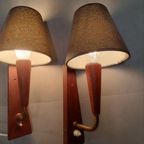 Set Teak Wandlampjes thumbnail 8
