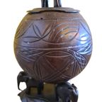 India/Sri Lanka Kokosnoot Tabakspot, Circa 1900 thumbnail 4