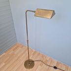Messing Vloerlamp, Florian Schulz, Jaren 70 thumbnail 2
