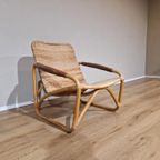 Yamakawa Rattan - Rotan Stoel - Bruin - Lounge Chair- Design thumbnail 2