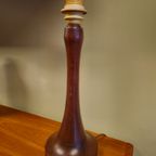 Vintage Lampenvoet Lamp Schemerlamp Tafellamp Hout thumbnail 8