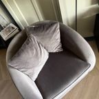 Richmond Interiors Grote Fauteuil Grijs Velvet thumbnail 10