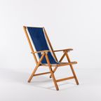 Italian Mid-century Foldable Deck Chair From Fratelli Reguitti 1960’s thumbnail 2