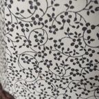 Vintage Tafellamp Hout Bloemen thumbnail 7