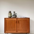 Teak Houten 2 Deurs Kast / Dressoir Van Rt Möbel thumbnail 6