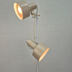 Vintage Beige Vloerlamp. Spots Afzonderlijk Schakelbaar. thumbnail 9