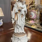 Antiek Porseleinen Beeldje. Manufactuur Vieux Paris. thumbnail 4