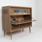 Vintage Gründig Muziekmeubel, Radiokast thumbnail 12