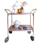 Vintage Barcart, Serveerwagen, Trolley, Dranken Tafeltje thumbnail 2