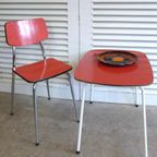 Prachtige Retro Vintage Midcentury Marmeren Salontafel thumbnail 5