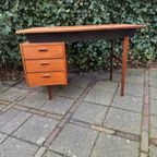 Mid Century Teak Bureau Pastoe Cees Braakman thumbnail 6