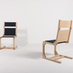 A Pair Of Architectural Chairs, Denmark 1990’s thumbnail 4