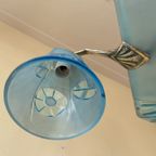 Lamp Hanglamp Art Deco 1930 Degué Gesigneerd Frans thumbnail 8