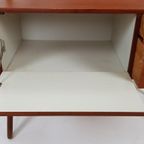 Vintage Deense Kaptafel Teak | Make Up Kastje Teak thumbnail 3