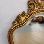 Vintage Barok Rococo Spiegel Kuifspiegel Schouwspiegel 119 thumbnail 21