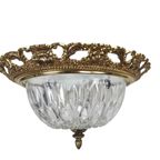 Massive - Hollywood Regency Stijl - Messing - Glas - 3e Kwart 20e Eeuw thumbnail 2