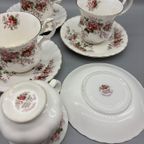 Royal Albert Lavender Rose Set Dames Kop En Schotels 8 Delig thumbnail 4