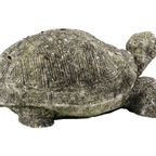 Vintage Tuinbeeld Schildpad Tuin Beton Verweerd 33Cm thumbnail 8