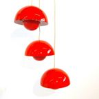 Retro Vintage Verner Panton Louis Poulsen Hanglamp Jaren 60 thumbnail 2