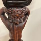 Piedestal In Notelaar Met Putti Barok 19th thumbnail 4
