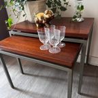 Set Van 2 Vintage Nesting Tables Mimi Set thumbnail 5