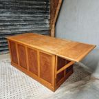 Vintage Bureau Eikenhout 80 X 150 Cm thumbnail 7