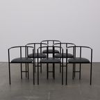 Set Van 6 Armstoelen, Rodney Kinsman, <<<brand>>>, 80's thumbnail 2