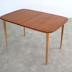 Vintage Eettafel | Tafel | Verlengbaar | Jaren 60 | Zweeds thumbnail 10