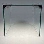 Glazen Bijzettafel, Galotti & Radice, 1970'S Italië thumbnail 2