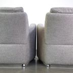 Set Van 2 Correcte En Uiterst Comfortabele Leolux Fidamigo Design Fauteuils thumbnail 4