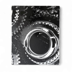 6 X Barite Photos Of A Gearbox On Board By Hugo Liebe 1960s thumbnail 9