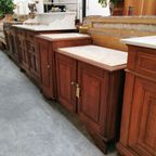 Vintage Tv Meubel, Dressoir Sideboard Met Marmer Blad 712 thumbnail 16