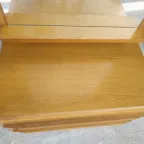 Kaptafel Eiken Jaren 50/60 Laag (Vloermodel ) Met Lades thumbnail 6