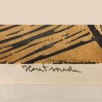 "rijkswerf", Piet Lont, 1995, Houdsnede Op Japans Papier thumbnail 9