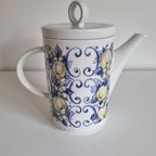 Villeroy & Boch Cadiz Vintage Grote Koffiepot, Porselein Uit Luxemburg, Cadiz Fruit Motief thumbnail 5