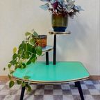 Jaren 50 Plantentafel Formica Rockabilly Vintage Retro thumbnail 2