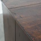 Elegante Vroeg 18e Eeuwse Antieke Engelse Ladekast/ Commode Gemaakt Van Eikenhout Met 5 Lades thumbnail 11