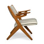 Gerherstoffeerde Deense Design Stoel By <<<brand>>>, 1960s thumbnail 2