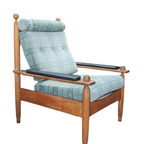 Mid Century Eiken Lounge Fauteuil 1960s thumbnail 2