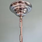 Art Deco Hanglamp In Gesatineerd Glas, 1920-30S thumbnail 12