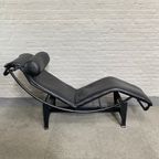 Lc4 Chaise - Black On Black - Cassina Jaren 80 - Le Corbusier, Pierre Jeanneret & Charlotte Perriand thumbnail 17