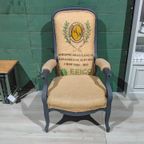 Fauteuil, Bekleed Met Jute Koffiebonenzak thumbnail 4