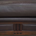 Luxe Art Deco Schuitema Design Fauteuil Met Donkerbruin Leer Uit De Decoforma Serie thumbnail 15